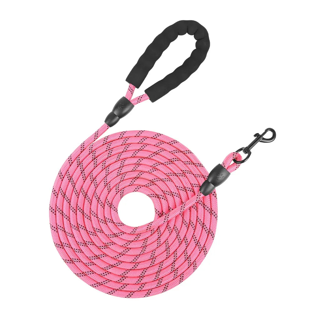 Heavy duty extended dog leash – nylon construction