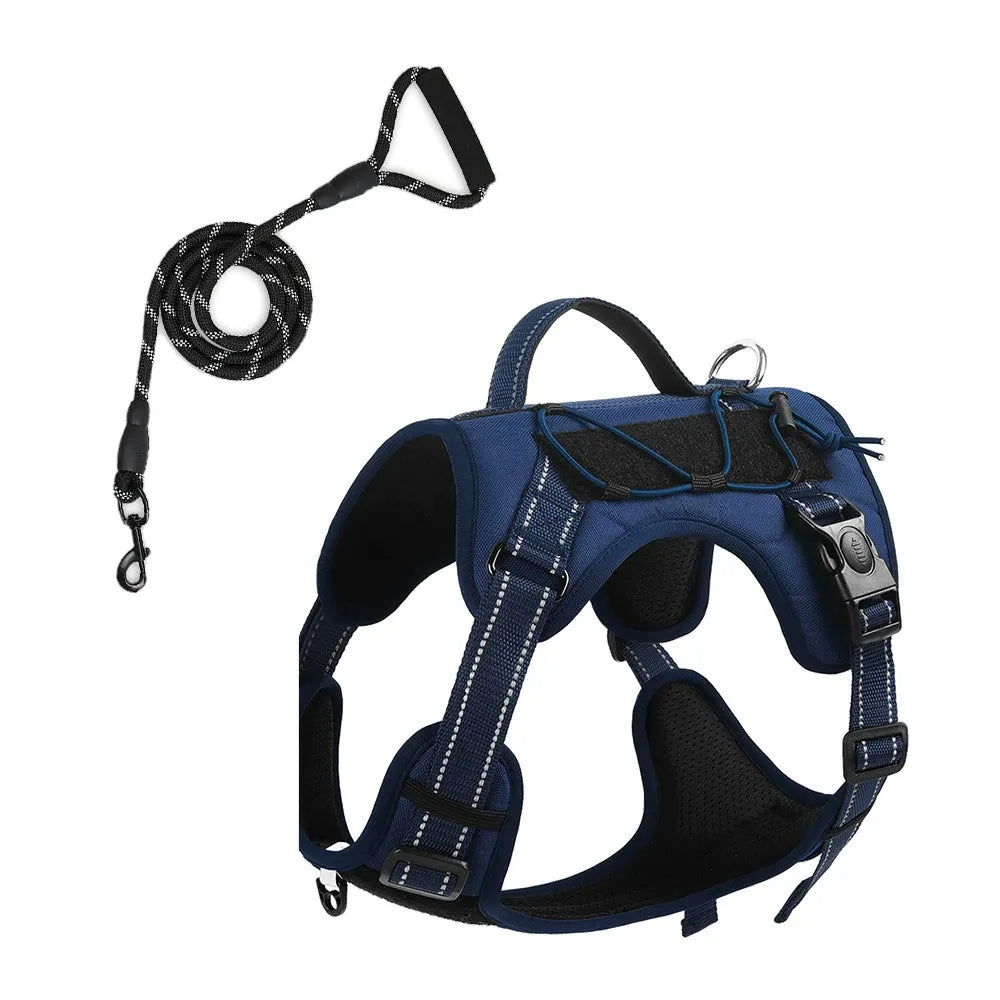 No pull dog harness for strong dogs – close-up
